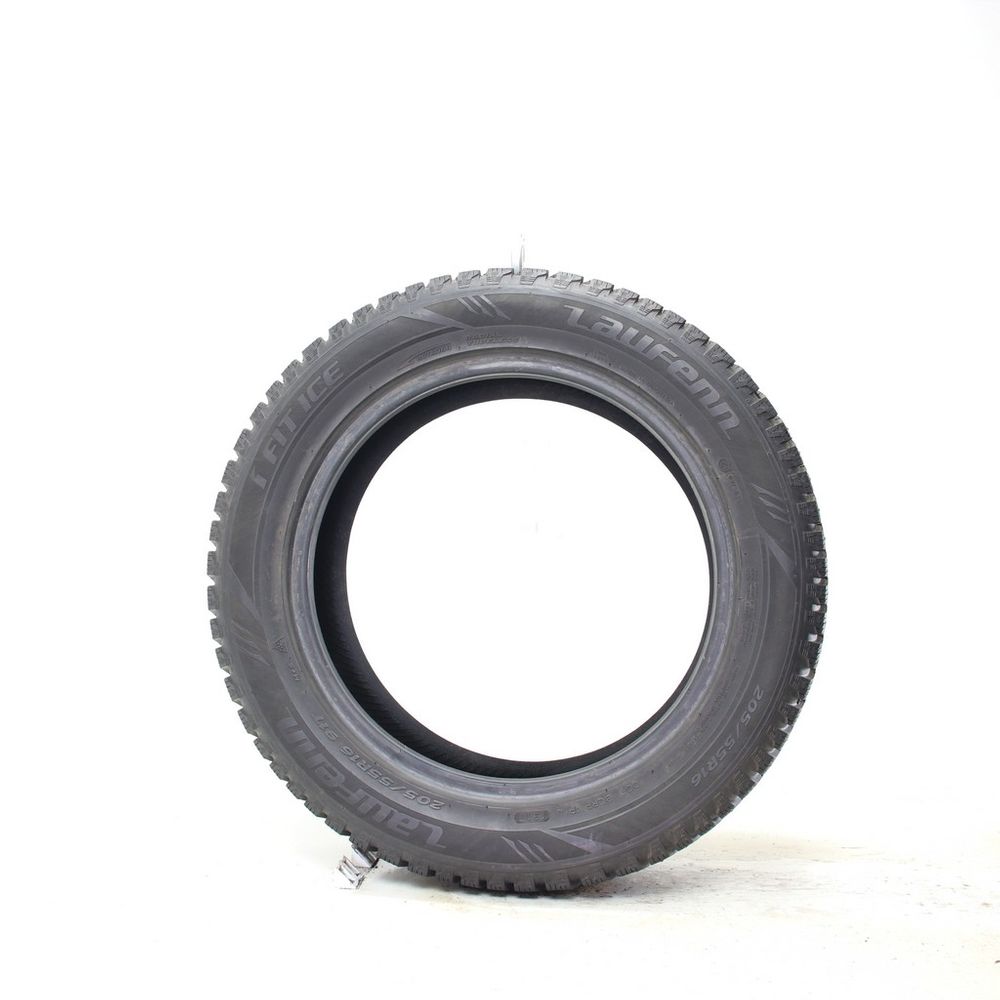 Set of (2) Used 205/55R16 Laufenn I Fit Ice Studded 91T - 8-8.5/32 - Image 3