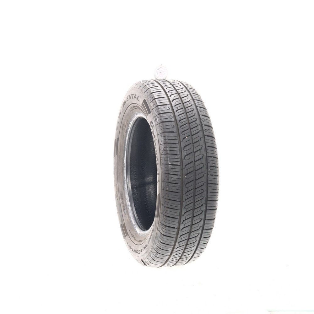 Set of (2) Used 205/65R16 Continental ControlContact Tour M A/S EV 95H - 9.5/32 - Image 1