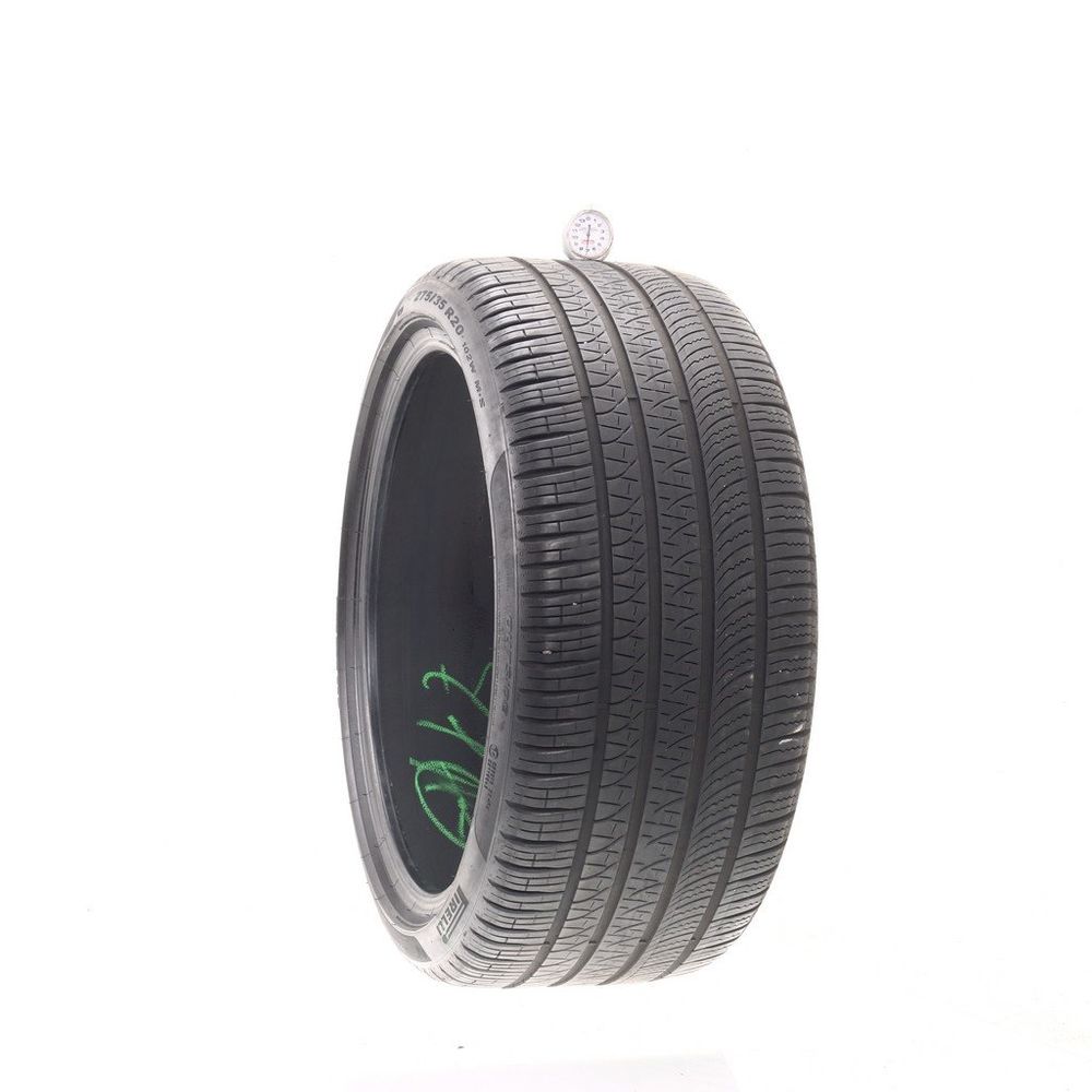 Set of (4) Used 275/35R20 Pirelli P Zero GOE 102W - 7-7.5/32 - Image 1