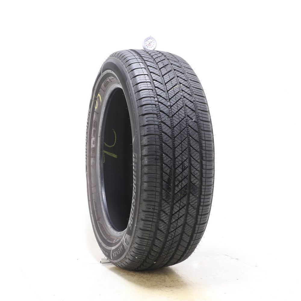 Set of (2) Used 255/55R20 Bridgestone Alenza AS Ultra 107H - 9-9.5/32 - Image 1