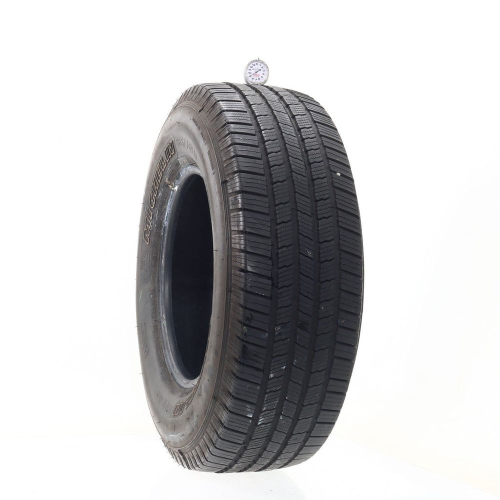 Set of (2) Used 265/70R16 Michelin X LT A/S 112T - 9-10/32 - Image 1