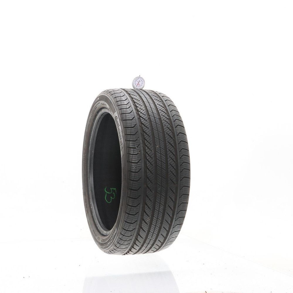 Set of (2) Used 245/40R18 Continental ProContact GX SSR MOE 97H - 8-8.5/32 - Image 1