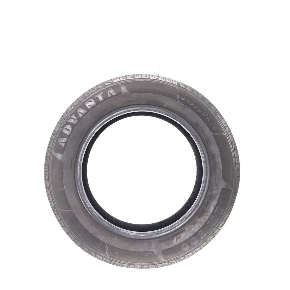 Set of (2) Used 215/60R16 Advanta ER-800 95V - 9/32 - Image 3