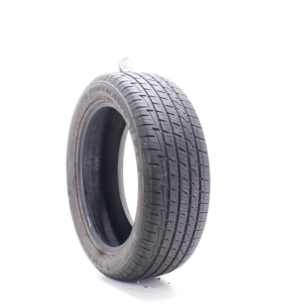 Set of (2) Used 215/55R18 Firestone Firehawk AS 95H - 7.5-9/32 - Image 1
