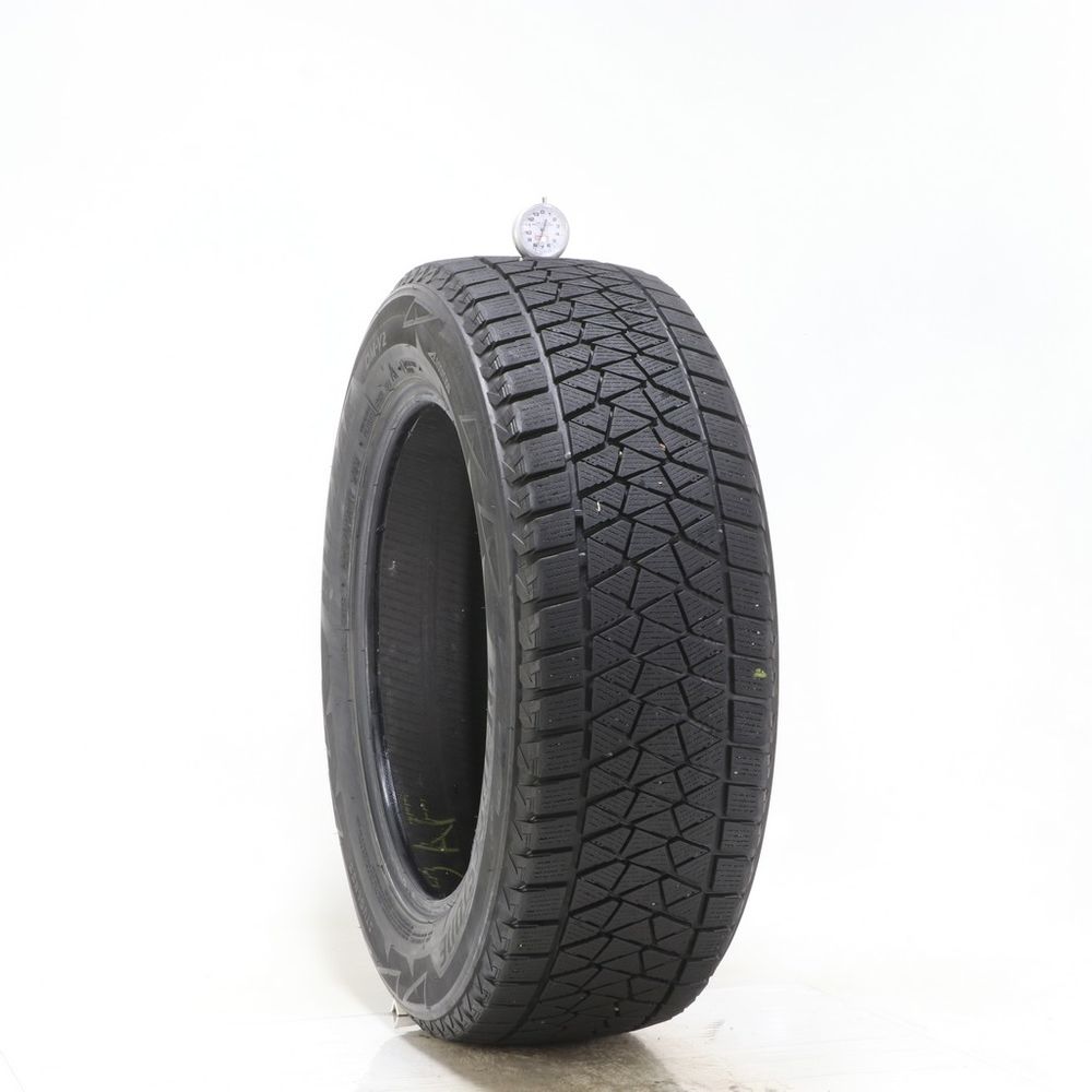 Set of (2) Used 225/60R17 Bridgestone Blizzak DM-V2 99S - 6-7.5/32 - Image 4
