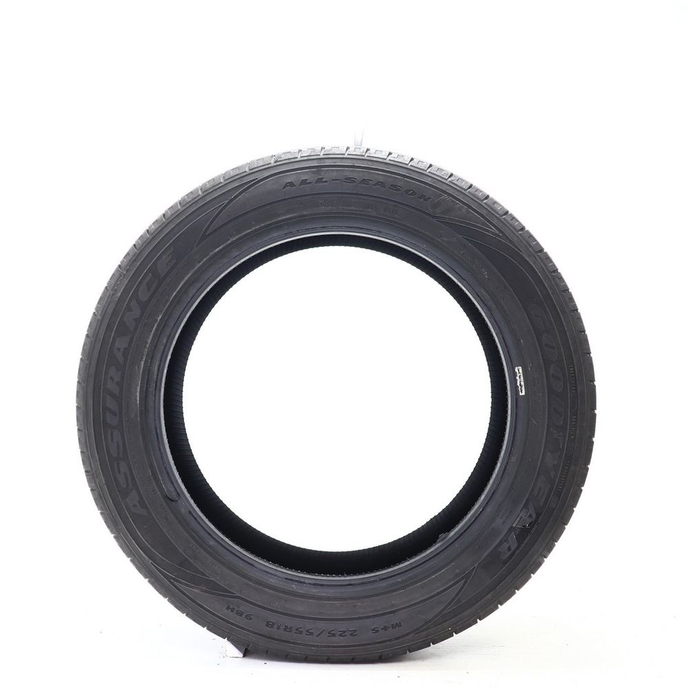 Set of (2) Used 225/55R18 Goodyear Assurance All-Season 98H - 5.5-7/32 - Image 3