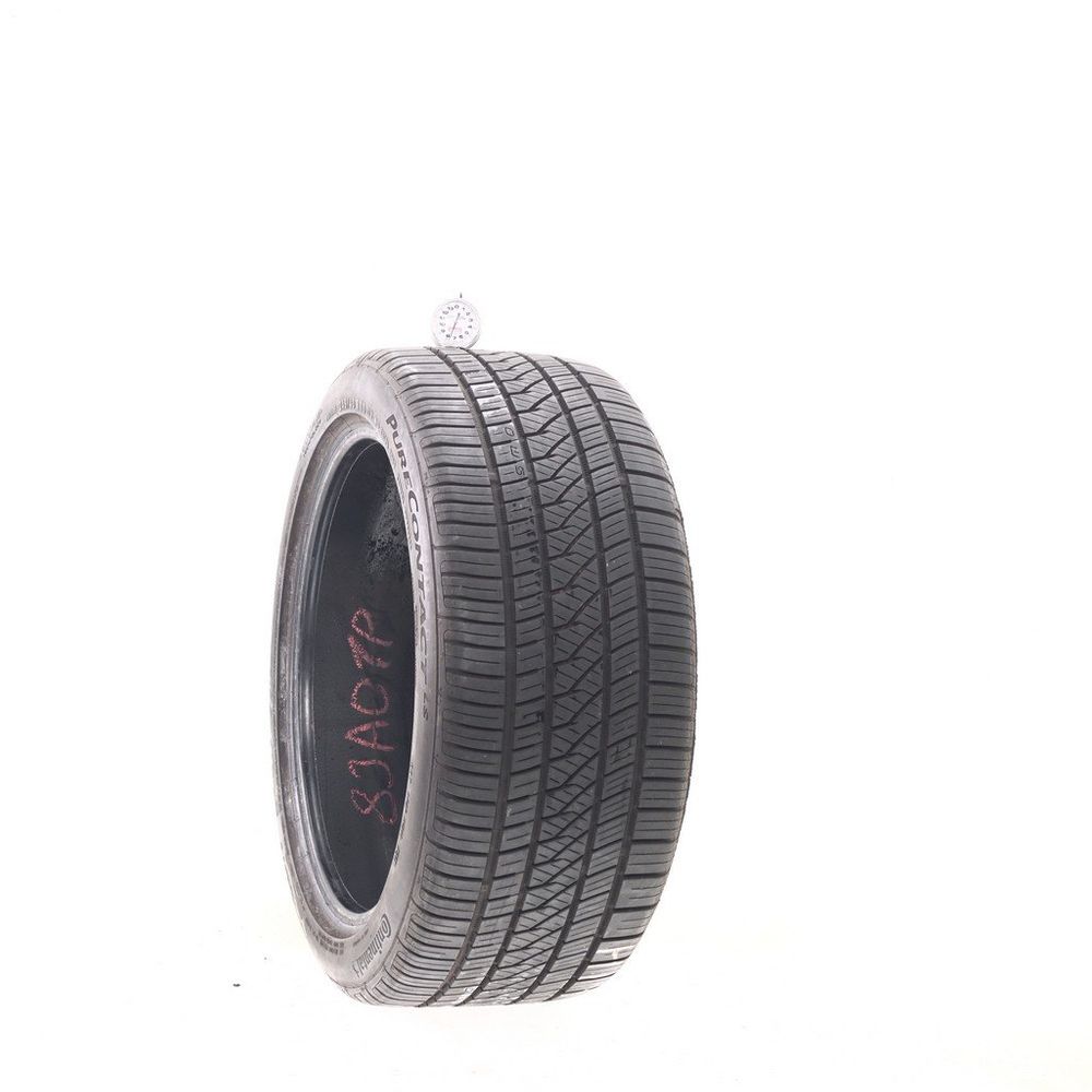 Set of (2) Used 245/40R18 Continental PureContact LS 97V - 7.5-8/32 - Image 1