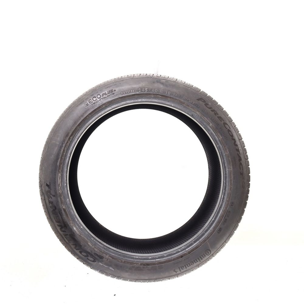 Set of (2) Used 245/40R18 Continental PureContact LS 97V - 7.5-8/32 - Image 3