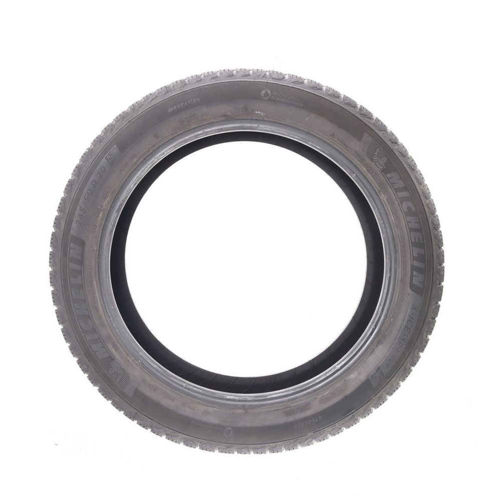 Set of (4) Used 245/50R20 Michelin X-Ice Snow SUV 105T - 6.5-7.5/32 - Image 3