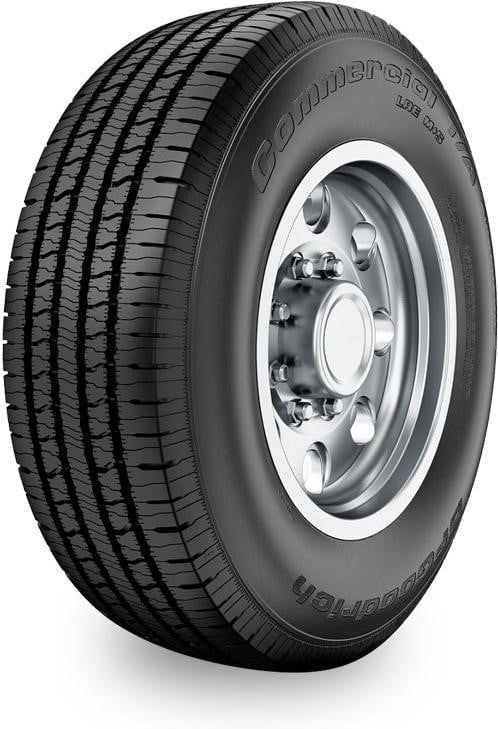 Set of (2) New LT 245/75R17 BFGoodrich Commercial T/A All-Season 2 121R - Image 1