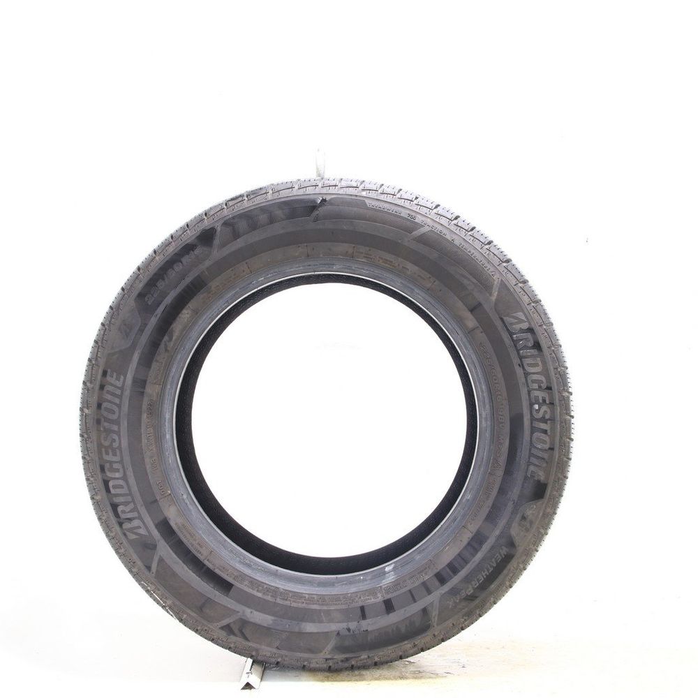 Set of (2) Used 225/60R16 Bridgestone WeatherPeak 98V - 8-9/32 - Image 3