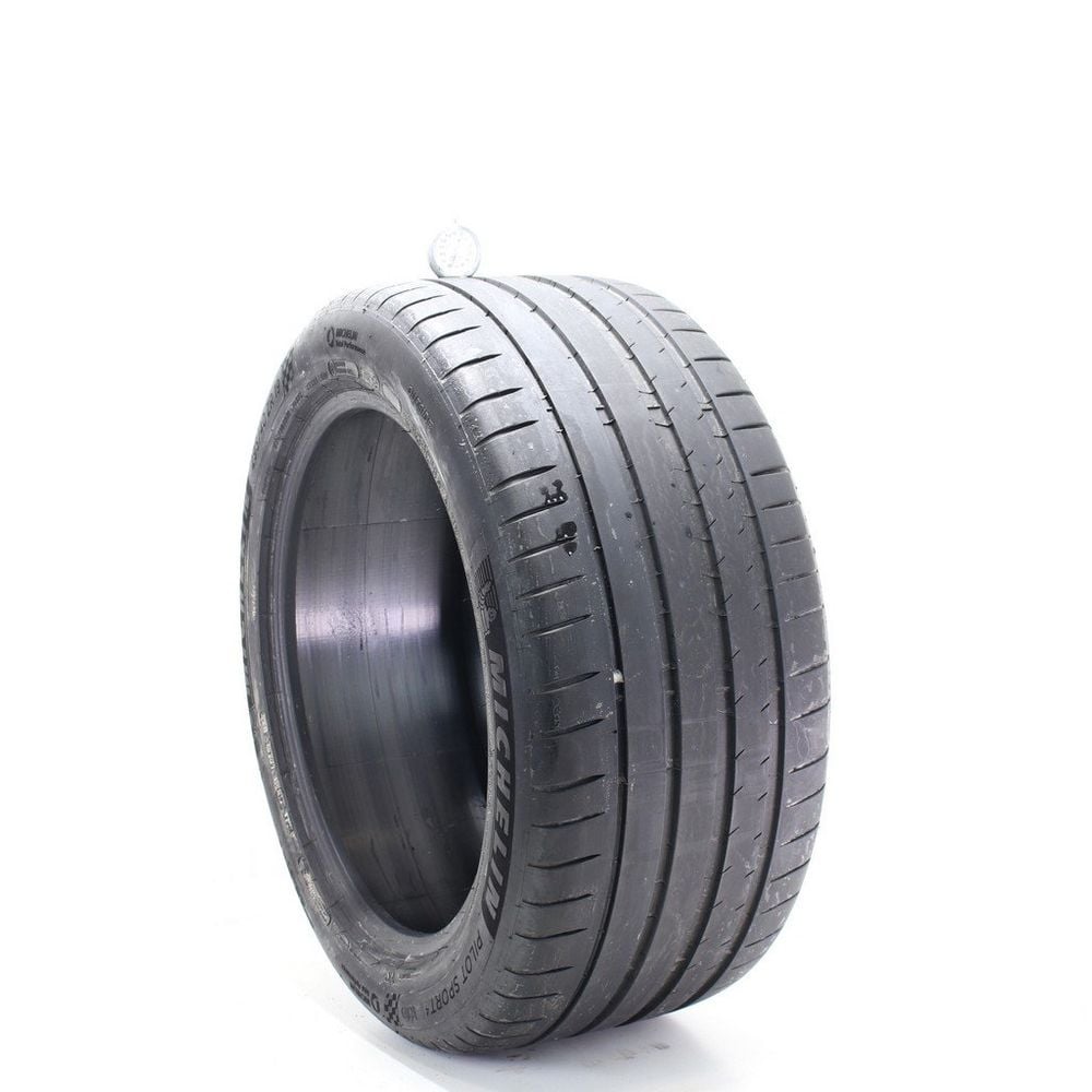Set of (2) Used 295/40ZR19 Michelin Pilot Sport 4 NO 108Y - 7.5-8/32 - Image 1