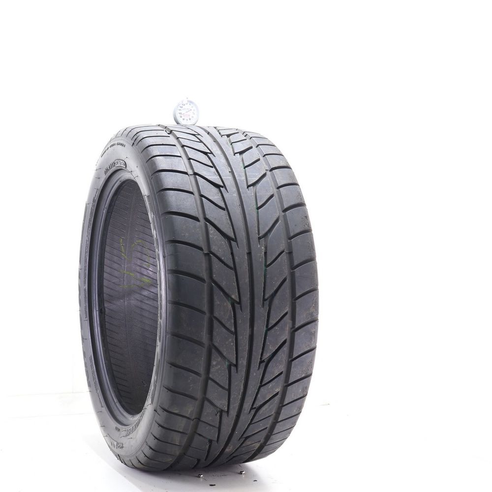Set of (2) Used 275/40ZR17 Nitto NT555 Extreme ZR 98W - 9/32 - Image 1
