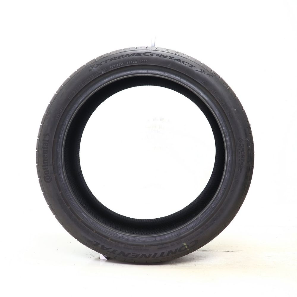 Used 275/35ZR19 Continental ExtremeContact Sport 100Y - 9.5/32 - Image 3