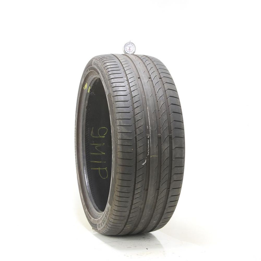 Used 265/35R21 Continental ContiSportContact 5P AO 101Y - 7/32 - Image 1