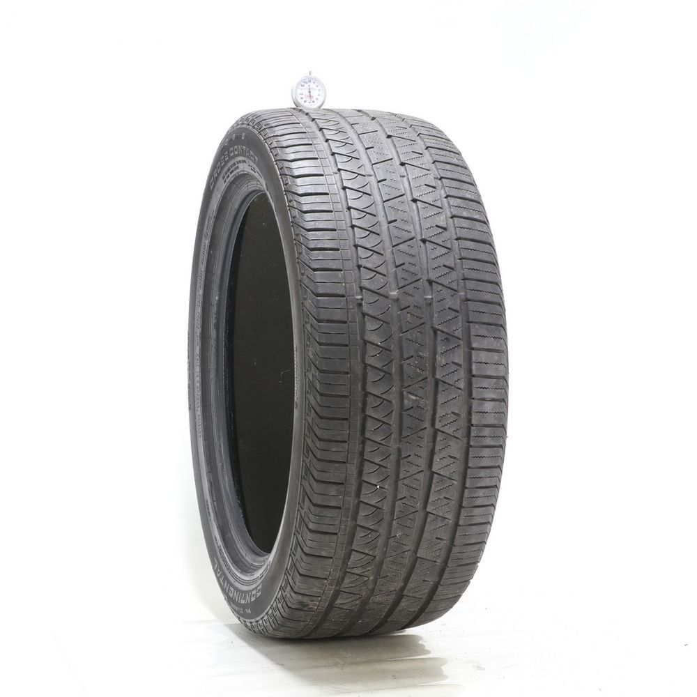 Set of (4) Used 275/45R21 Continental CrossContact LX Sport ContiSilent 110Y - 6.5-8/32 - Image 1