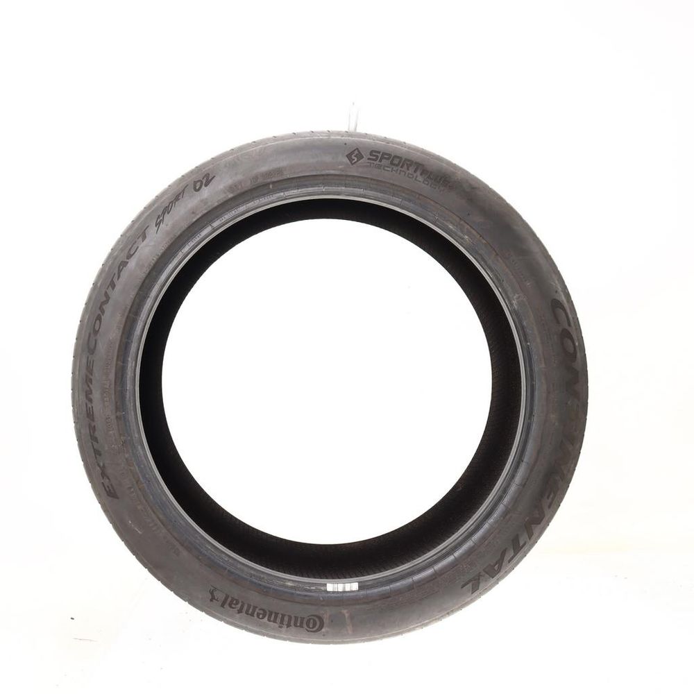 Used 255/40ZR20 Continental ExtremeContact Sport 02 101Y - 5/32 - Image 3