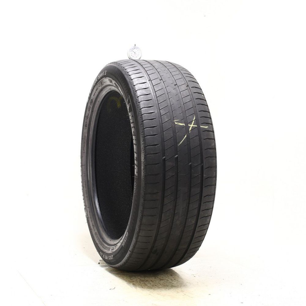 Set of (2) Used 255/45R20 Michelin Latitude Sport 3 TO Acoustic 105Y - 4.5-5/32 - Image 1