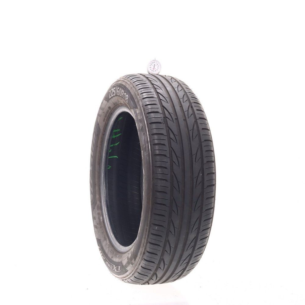 Set of (2) Used 225/60R18 Lexani LXUHP-207 104V - 7-7.5/32 - Image 1
