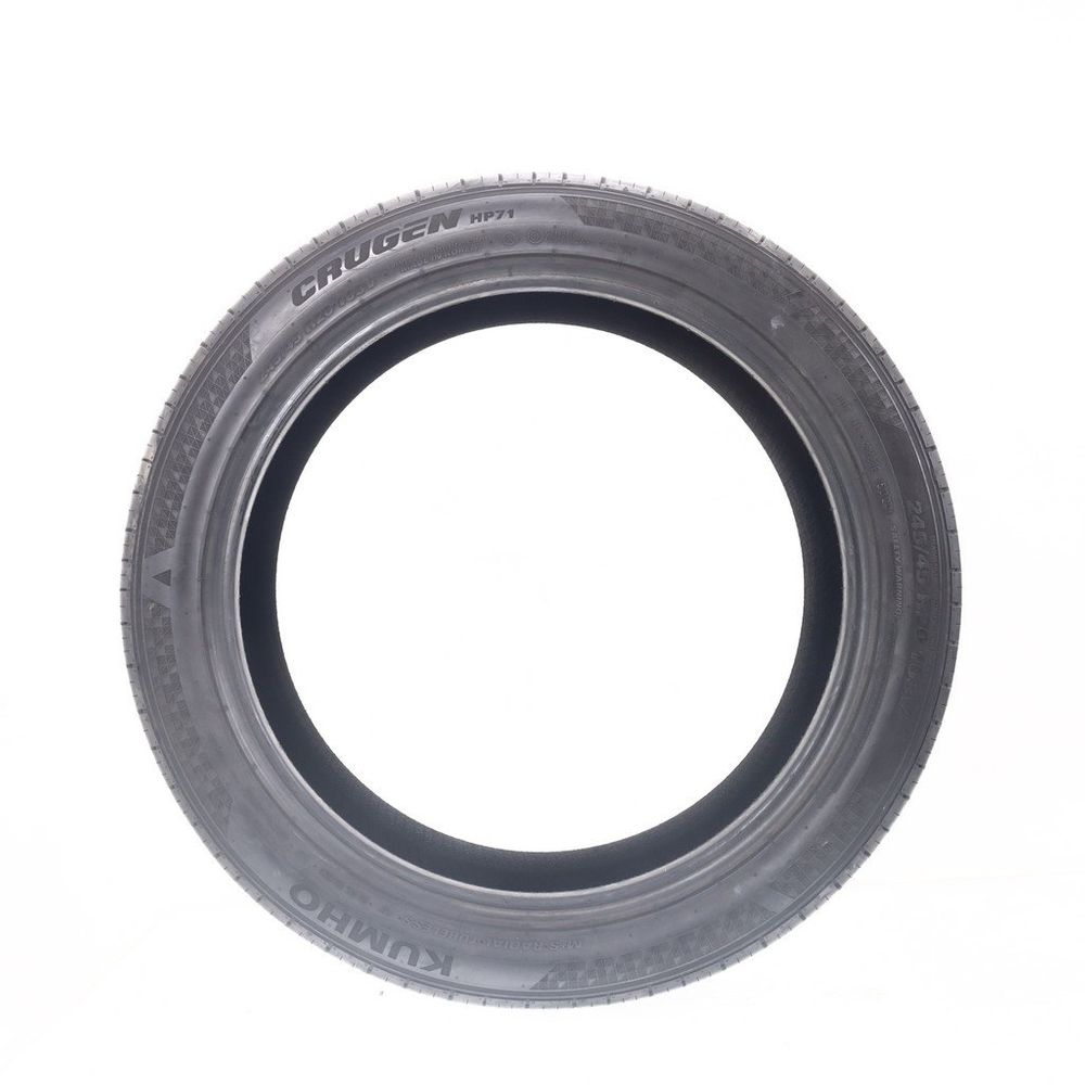 Set of (2) Driven Once 245/45R20 Kumho Crugen HP71 103V - 9.5/32 - Image 3