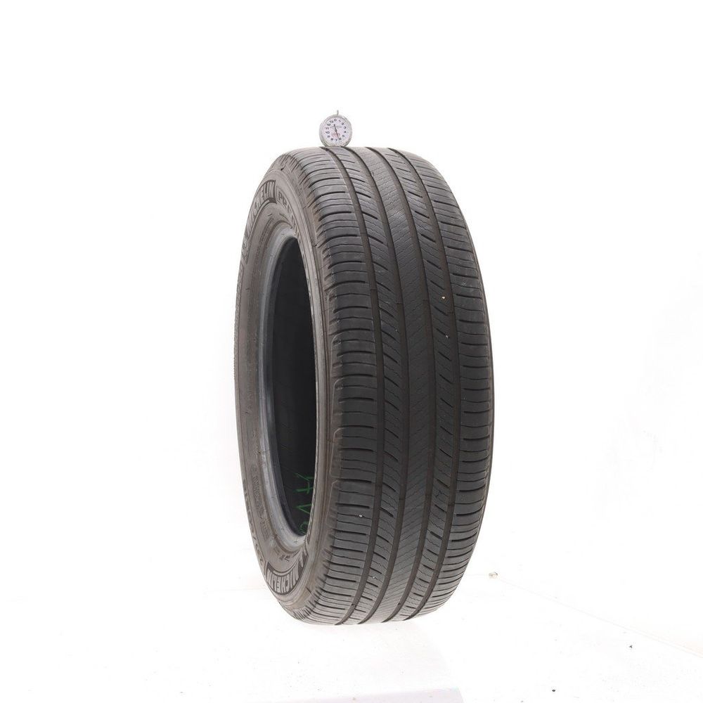 Set of (2) Used 235/60R18 Michelin Premier A/S 103H - 6-7.5/32 - Image 1