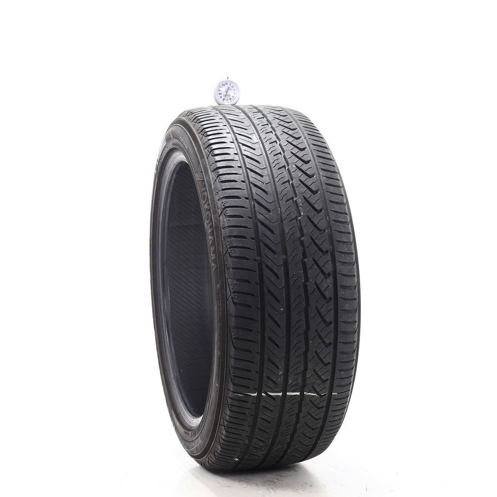 Set of (2) Used 245/45R19 Yokohama Advan Sport A/S 102Y - 8-9/32 - Image 1