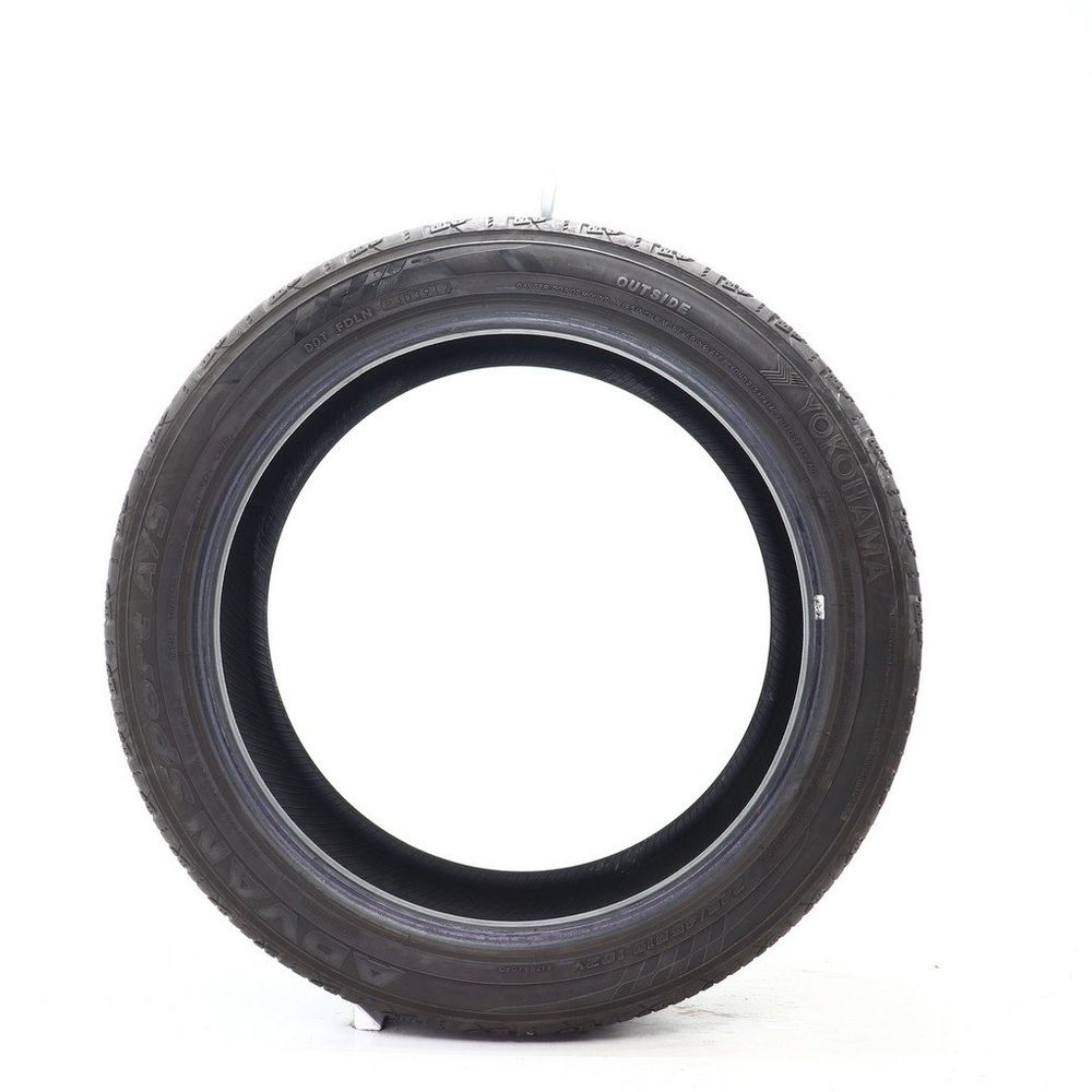 Set of (2) Used 245/45R19 Yokohama Advan Sport A/S 102Y - 8-9/32 - Image 3