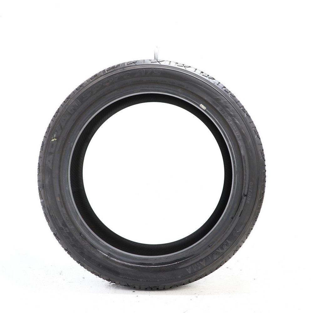 Set of (2) Used 245/45R19 Yokohama Advan Sport A/S 102Y - 8-9/32 - Image 6