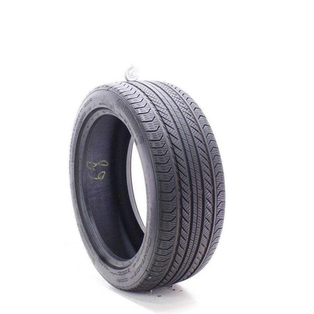 Set of (2) Used 245/45R19 Continental ProContact GX SSR MOE 102H - 8-9.5/32 - Image 2