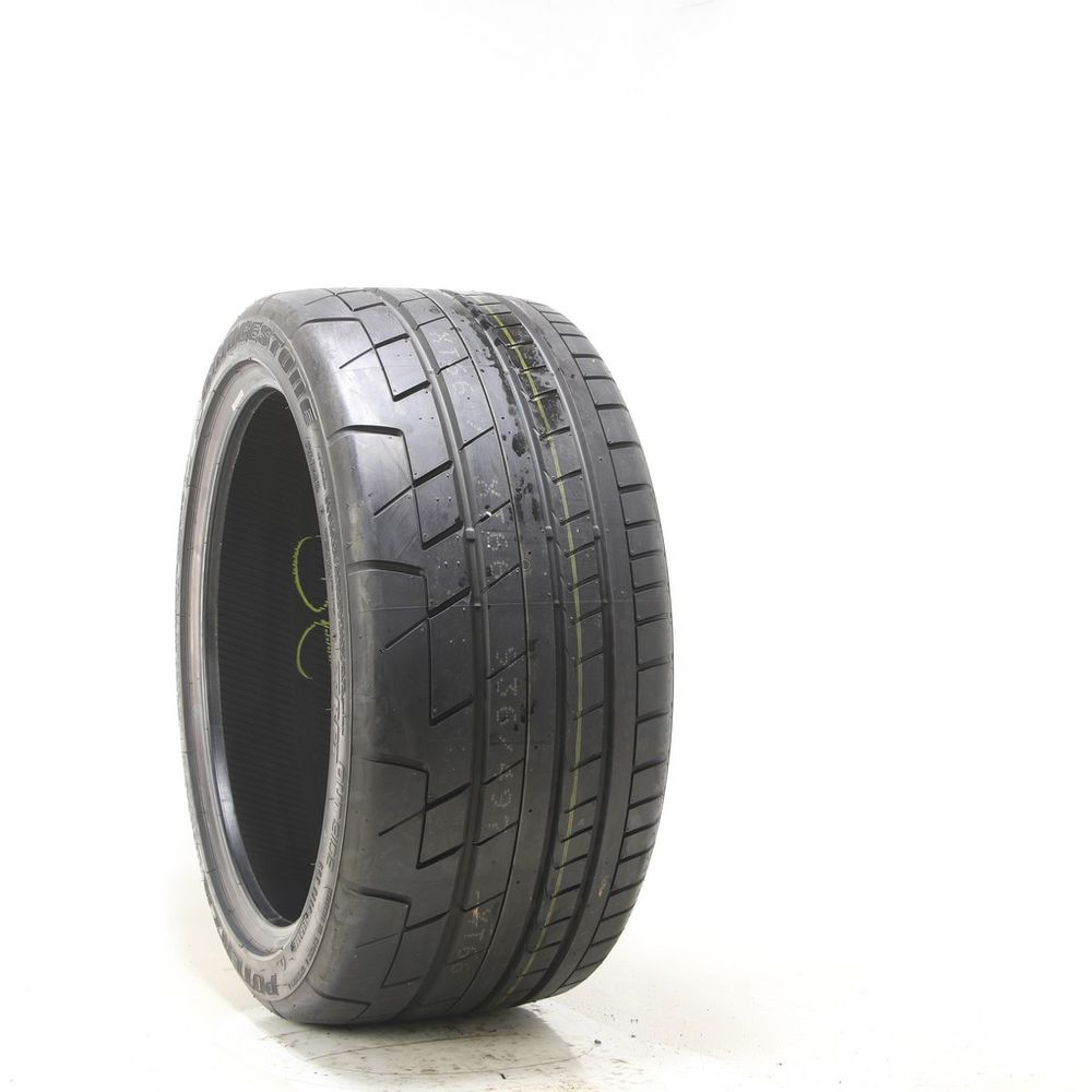 Set of (2) Driven Once 285/35ZRF20 Bridgestone Potenza RE070R Run Flat 100Y - 9.5/32 - Image 1