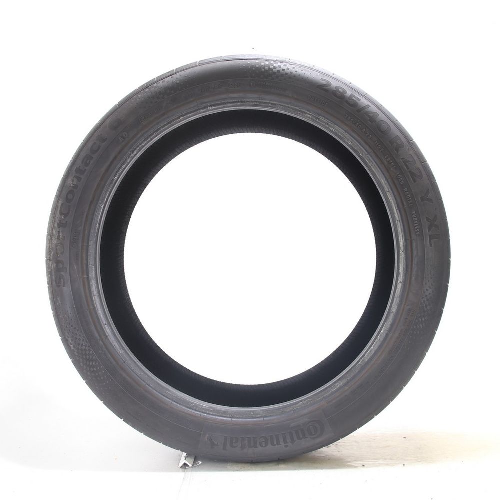 Used 285/40R22 Continental SportContact 6 AO 110Y - 7/32 - Image 3