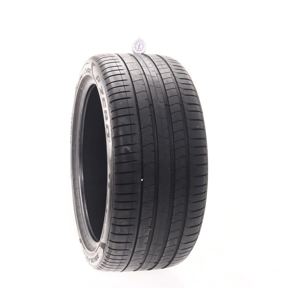 Set of (4) Used 315/35R21 Pirelli P Zero PZ4 Run Flat 111Y - 7.5-8.5/32 - Image 1