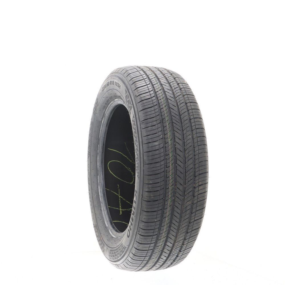 Set of (2) Driven Once 235/60R18 Kumho Crugen HP71 103H - 9.5/32 - Image 1