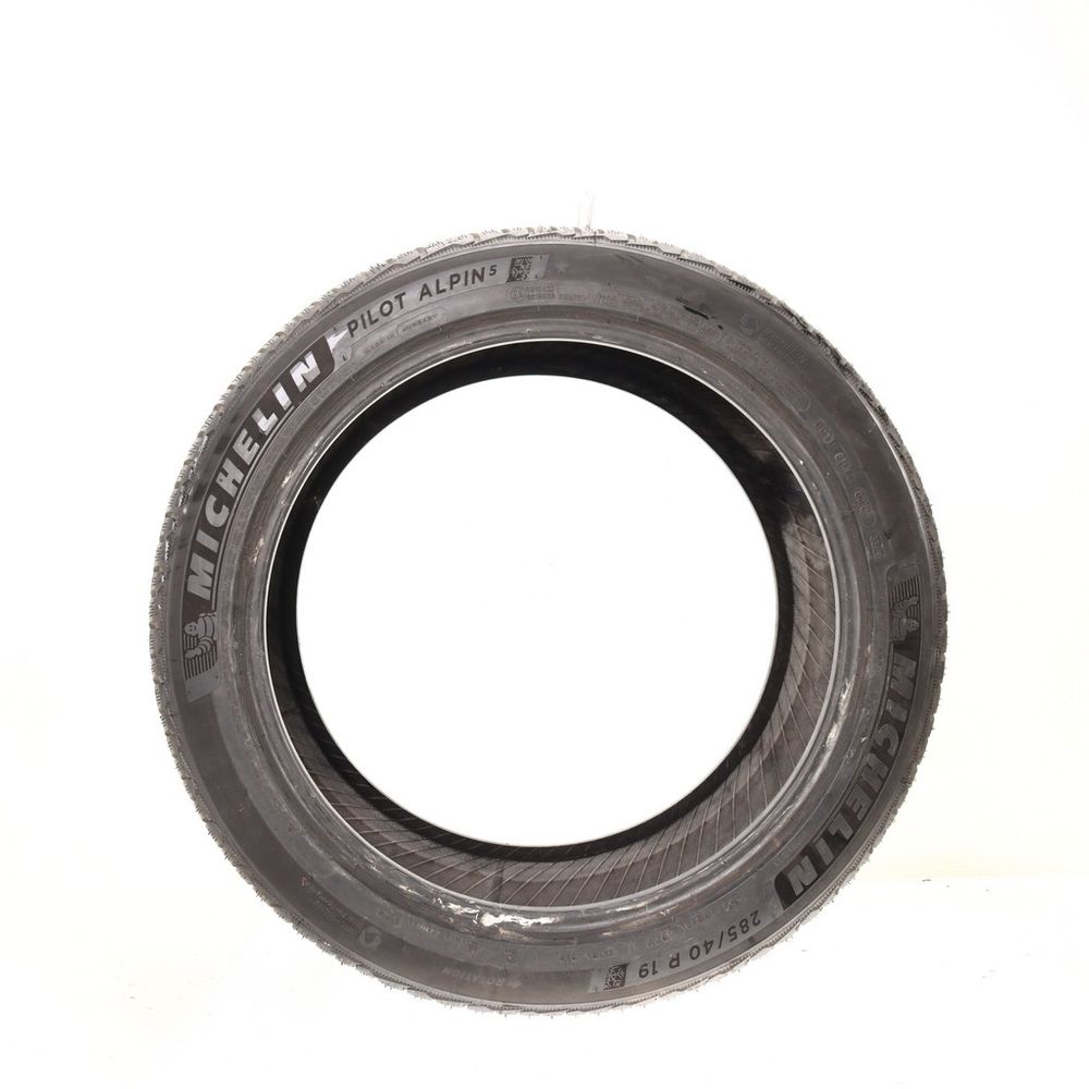 Used 285/40R19 Michelin Pilot Alpin 5 107V - 8.5/32 - Image 3