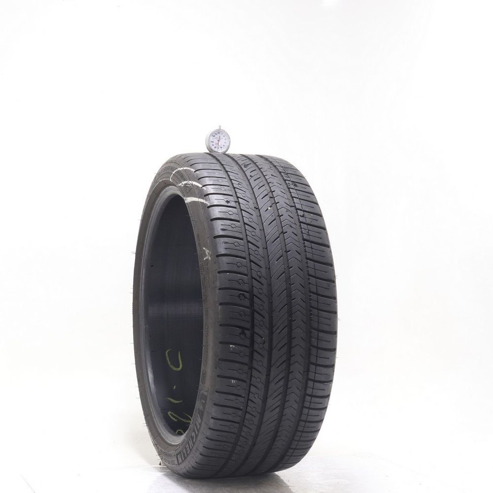 Set of (2) Used 235/40ZR19 Michelin Pilot Sport All Season 4 96Y - 7-8/32 - Image 1