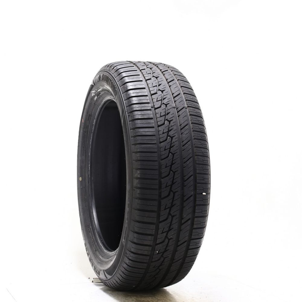 Set of (2) Driven Once 235/55R19 Sumitomo HTR A/S P03 105W - 10/32 - Image 1