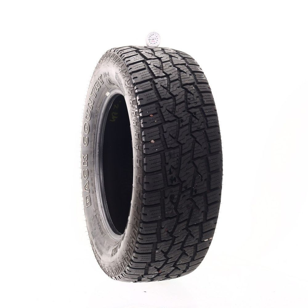 Set of (2) Used 265/60R18 DeanTires Back Country SQ-4 A/T 110T - 10-11/32 - Image 1