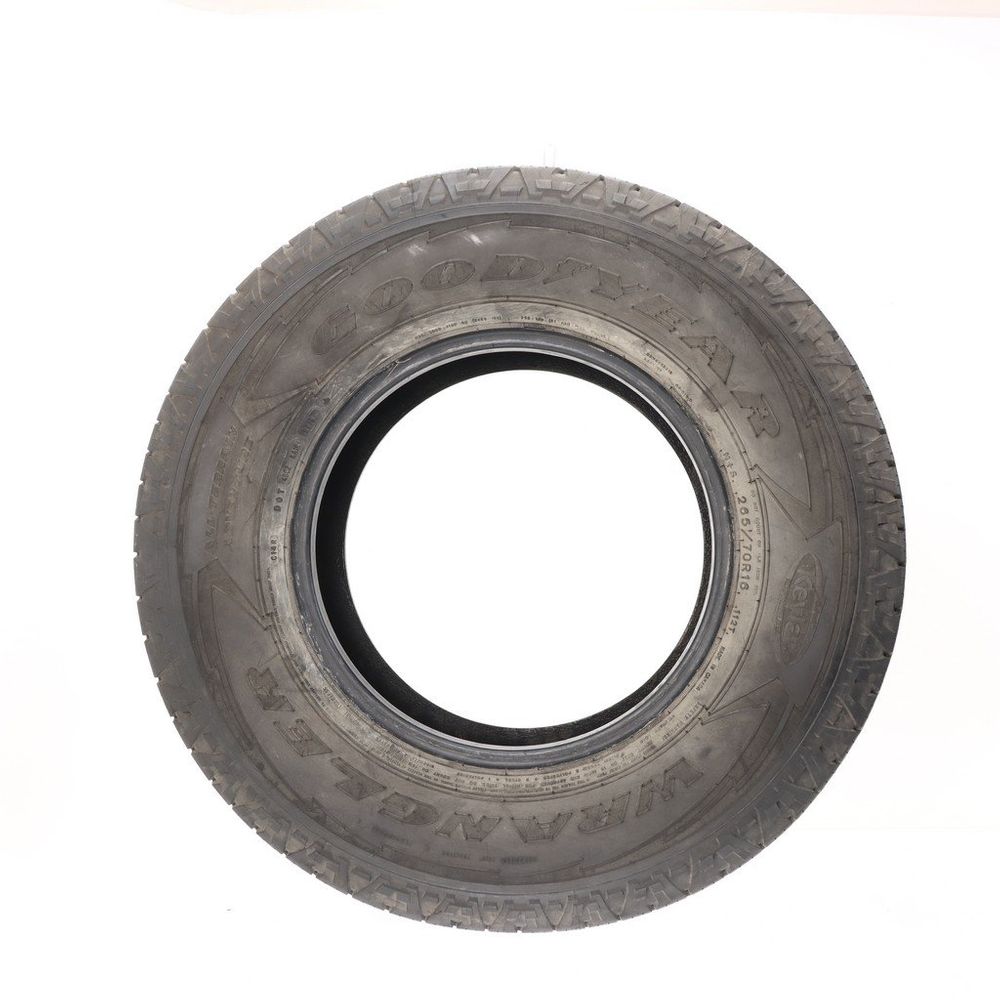 Used 265/70R16 Goodyear Wrangler All-Terrain Adventure Kevlar 112T - 11/32 - Image 3