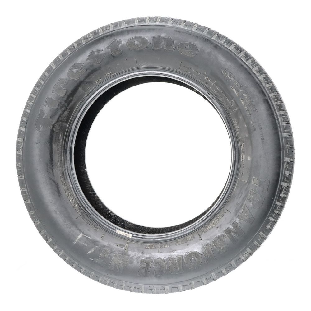 Set of (2) Used LT 245/70R17 Firestone Transforce HT 119/116R E - 8.5-9.5/32 - Image 6