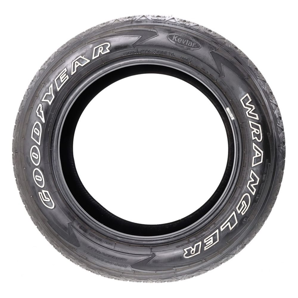 Set of (2) Used 275/55R20 Goodyear Wrangler All-Terrain Adventure Kevlar 113T - 10.5/32 - Image 3
