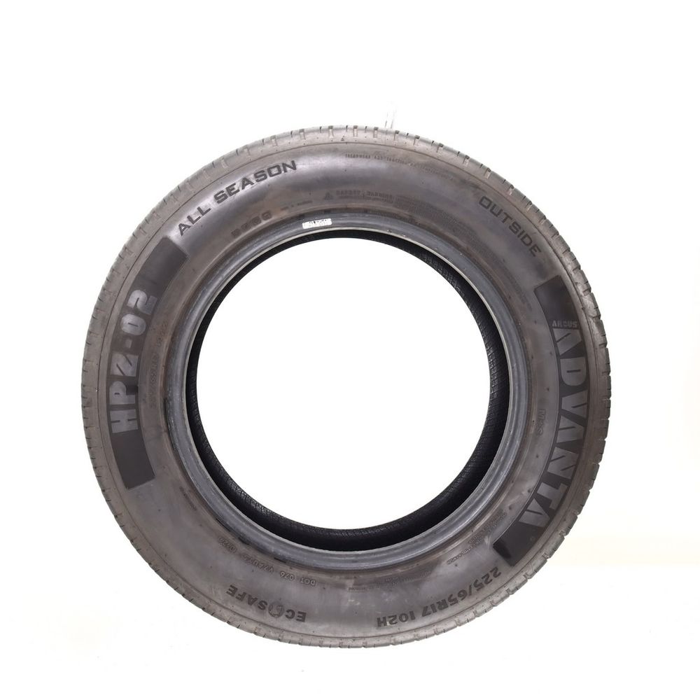 Set of (2) Used 225/65R17 Advanta HP Z-02 102H - 8-9/32 - Image 3