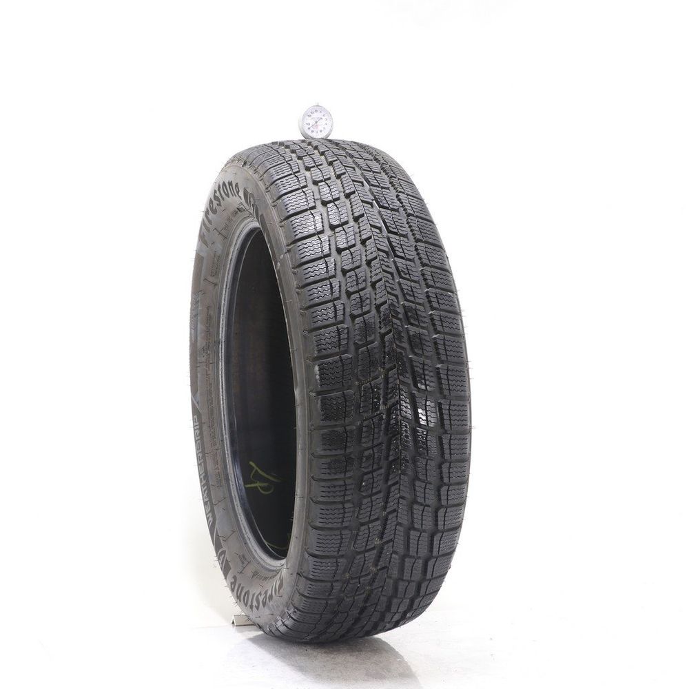 Set of (4) Used 235/55R19 Firestone WeatherGrip 101H - 9/32 - Image 1