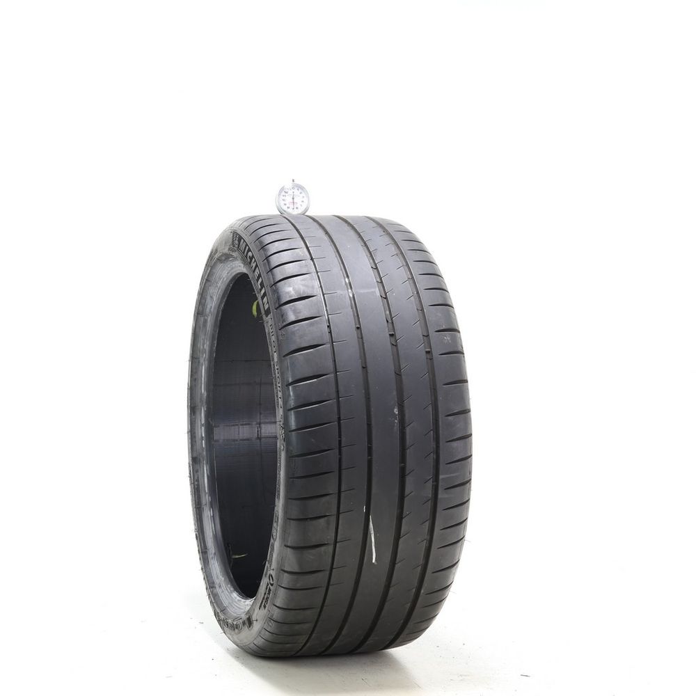 Set of (2) Used 255/35R19 Michelin Pilot Sport 4 S 96Y - 5.5-6.5/32 - Image 4