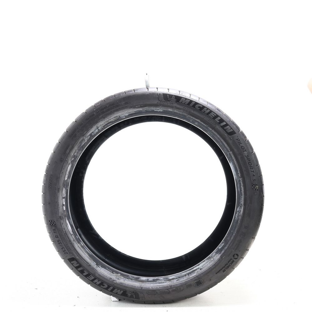 Set of (2) Used 255/35R19 Michelin Pilot Sport 4 S 96Y - 5.5-6.5/32 - Image 6