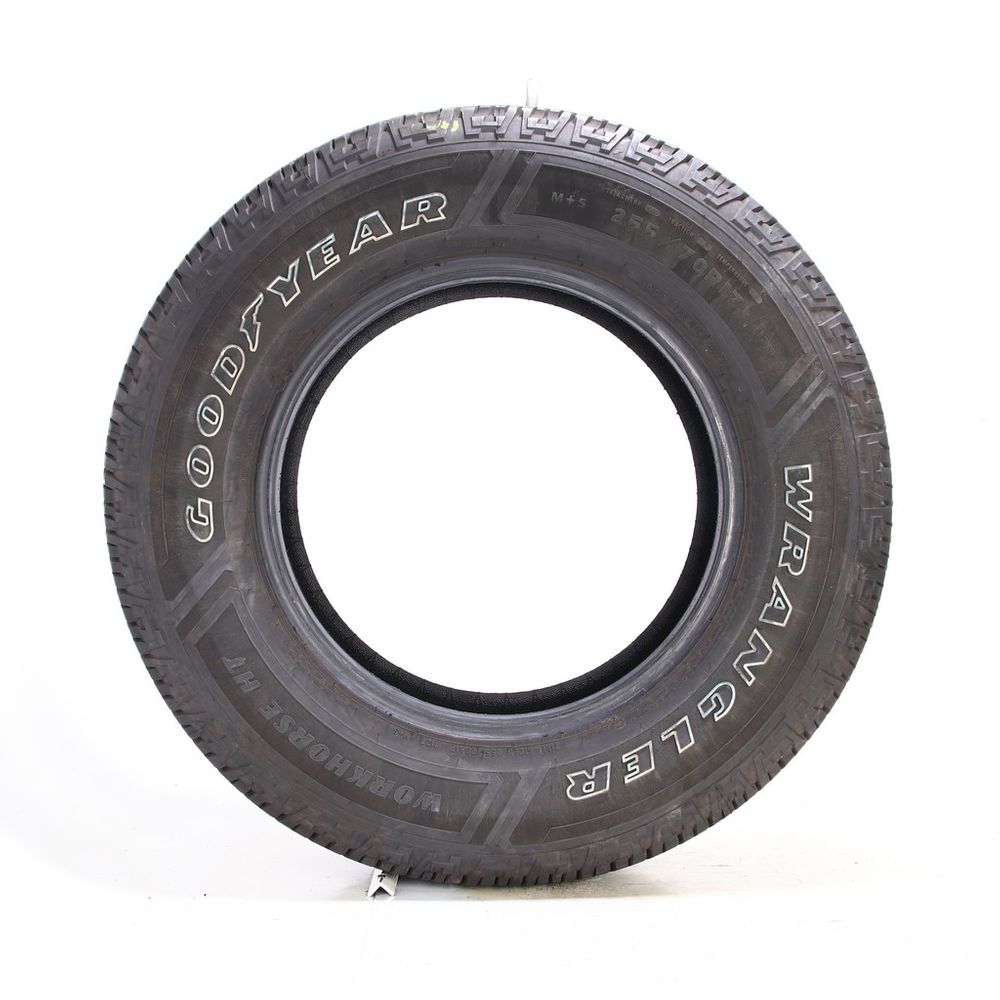 Set of (2) Used 255/70R17 Goodyear Wrangler Workhorse HT 112T - 10-10.5 ...