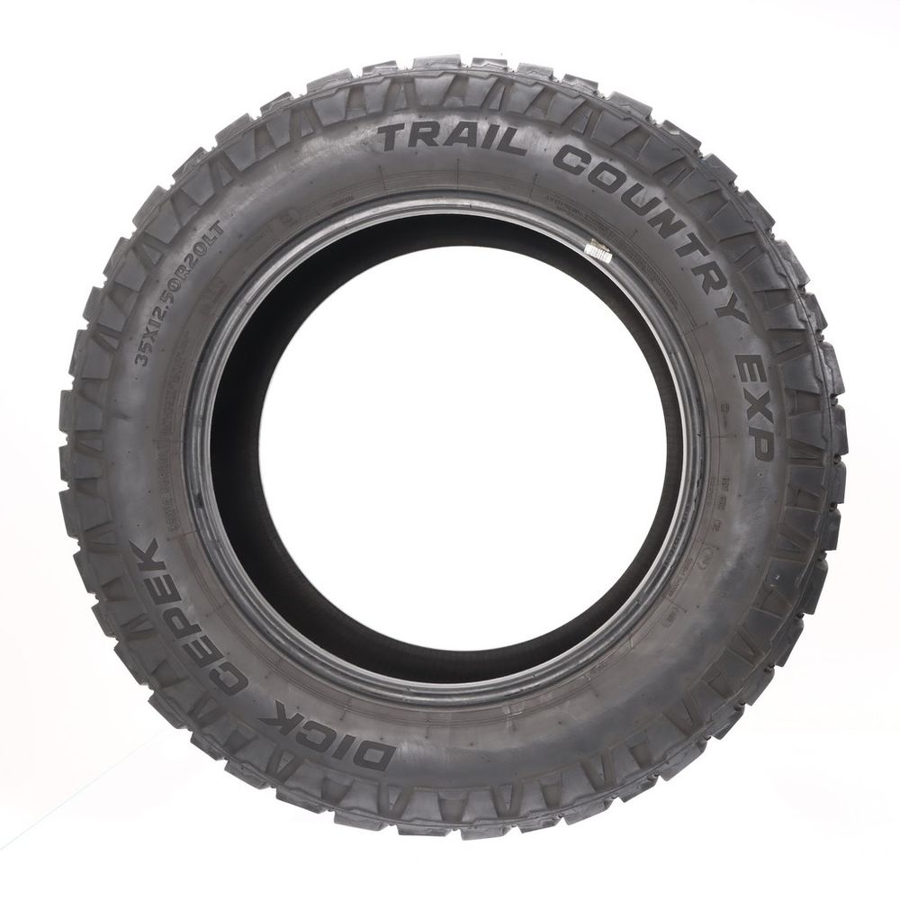 Used LT 35X12.5R20 Dick Cepek Trail Country EXP 121Q E - 8/32 - Image 3