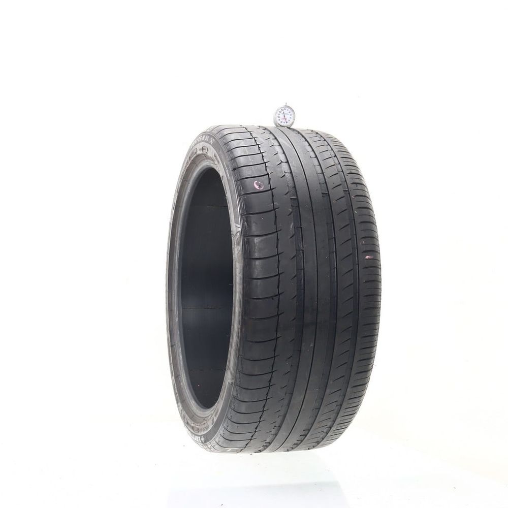 Set of (2) Used 295/35R21 Michelin Latitude Sport N1 107Y - 6-7.5/32 - Image 1