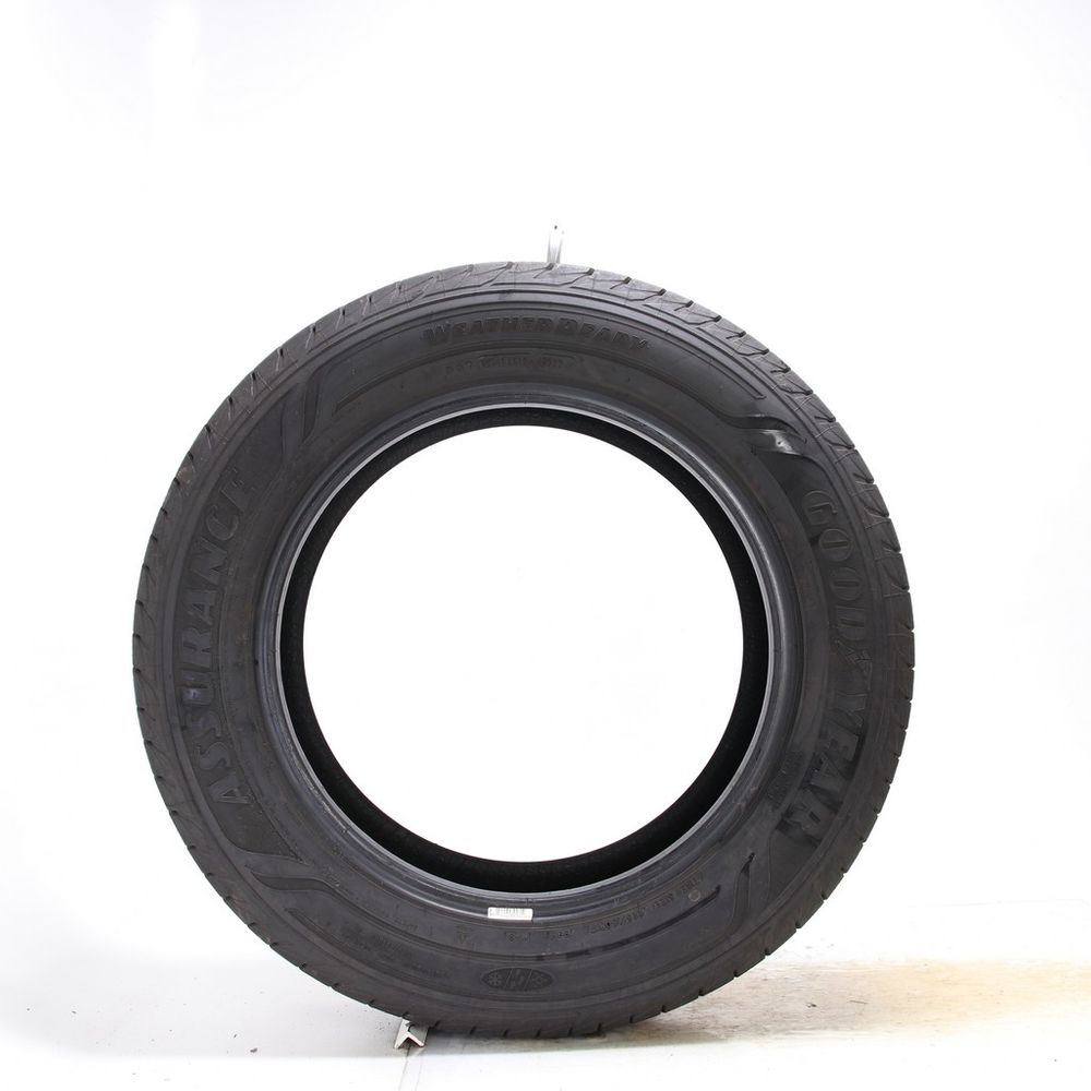 Set of (4) Used 225/60R17 Goodyear Assurance WeatherReady 99H - 9-10/32 - Image 3