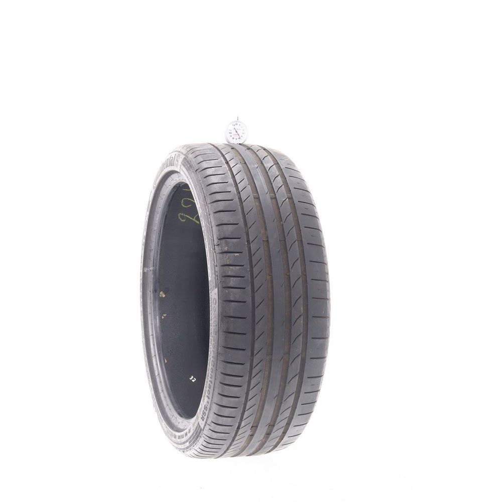 Set of (2) Used 225/40R19 Continental ContiSportContact 5 SSR MOE 93Y - 5-5.5/32 - Image 4