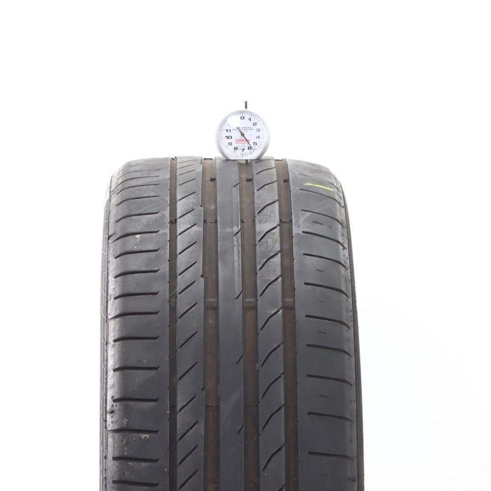 Set of (2) Used 225/40R19 Continental ContiSportContact 5 SSR MOE 93Y - 5-5.5/32 - Image 5